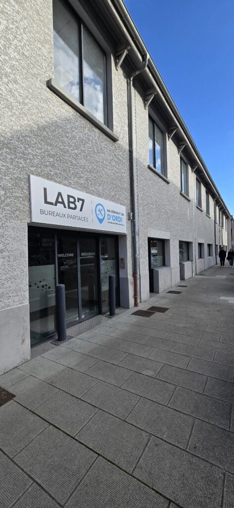 entrée lab7 coworking haute